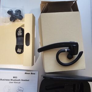New Bee Bluetooth Headset Black